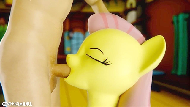 My Little Pony Fluttershy loves Humans fucking her