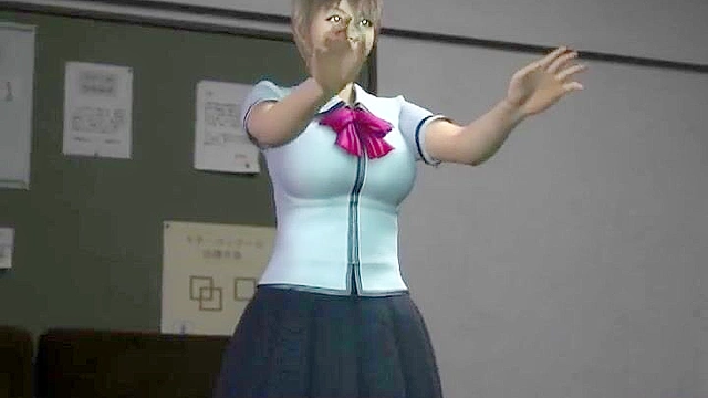 Omega 2 - 3D hentai demon ass fucks busty teacher