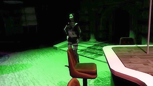 Adrenalize - Sexy punk 3d stripper dances and then rides your cock pov