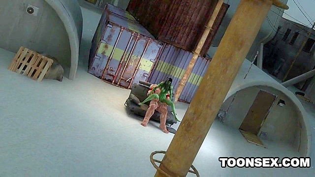 3D Juggernaut fucks the super sexy She-Hulk