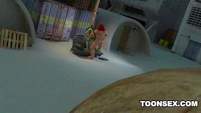 3D Juggernaut fucks the super sexy She-Hulk