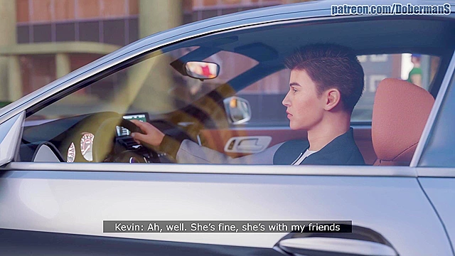 Busty cheating blonde gets 3d interracial sex from bbc dad and son