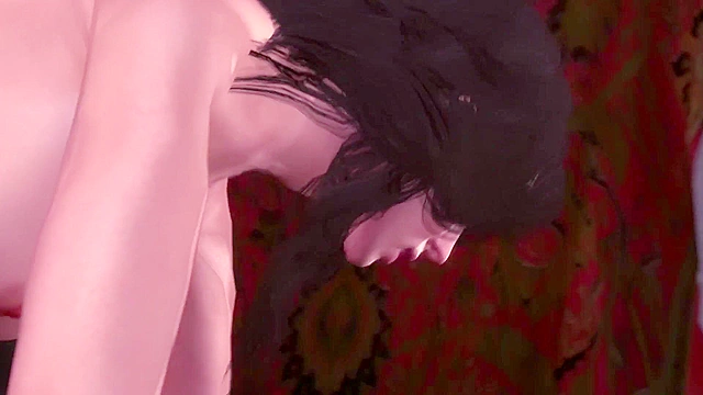 Sexy 3d succubus gets roughly face fucked in a dirty back alley gangbang