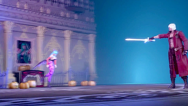 Sexy 3d succubus gets roughly face fucked in a dirty back alley gangbang