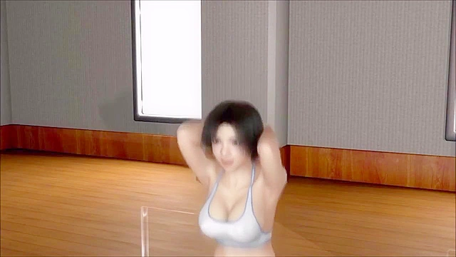 Tag team sex in a threesome with a hot brunette and two sex craving orcs