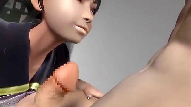 Twin Succubus - 3D succubus schoolgirls have 3some in classroom