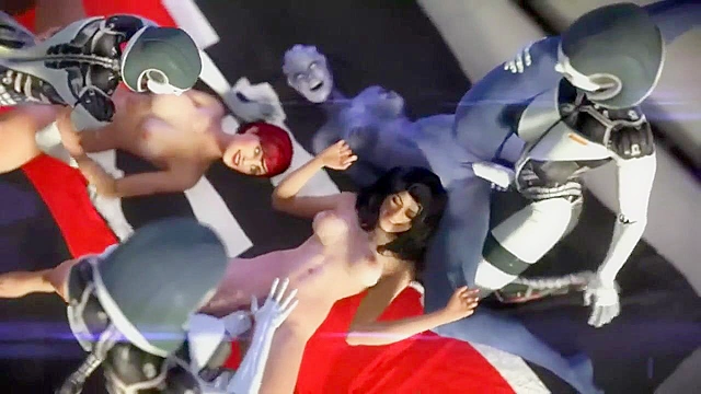 Compilation of video game futa sluts slamming thick cocks into 3d babes