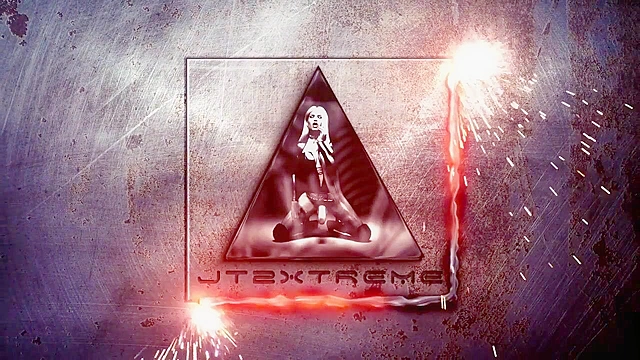 Latex futanari babes having fun and fucking in a factory