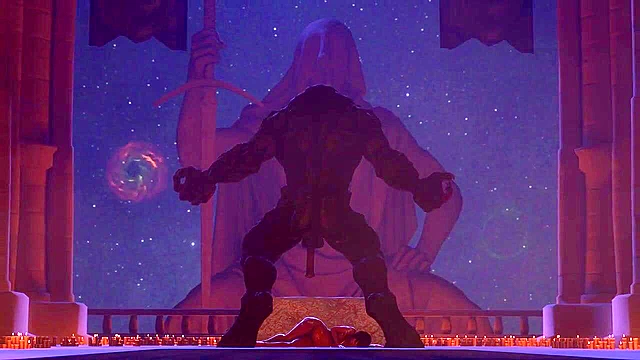 Hell's Sentence - Captured human slave pounded by giant demon cock