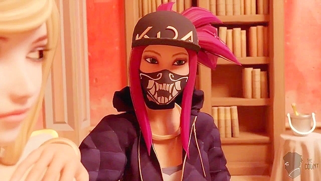 2 League of legend girls girls fuck multiple guys