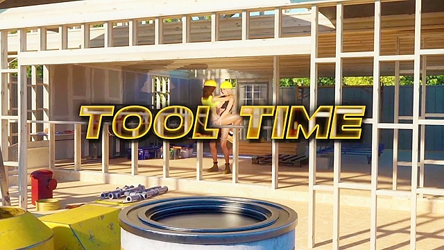 Tool Time - 3D Futanari Animation sex on job site by JT2XTREME