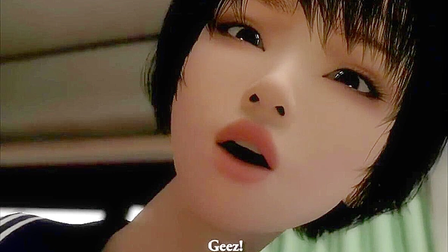 Sexual Circumstances - Busty 3D hentai sister has her brother's big cock enter her wet pussy