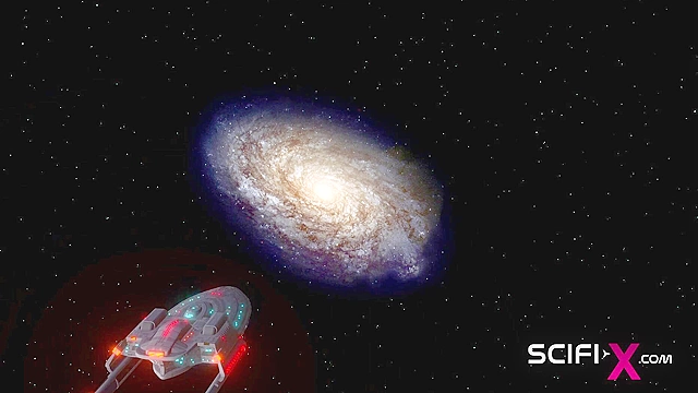 A sexy hottie gets fucked by a female futa alien in a cave on an exoplanet