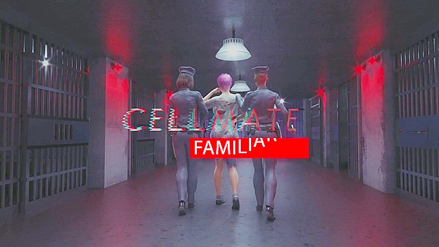 Futanari Harley Quinn fucks her new cellmate in a 3D hentai animation