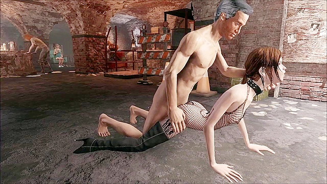 Perverted 3d hentai doctor gives a petite teen a hard spanking and rough doggy style