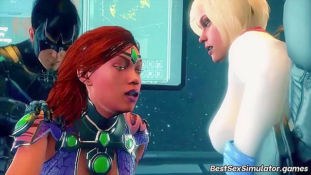 Batman and friends in hardcore 3d porn compilation