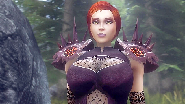 Assumi from WOW gets fucked by werewolves in the woods