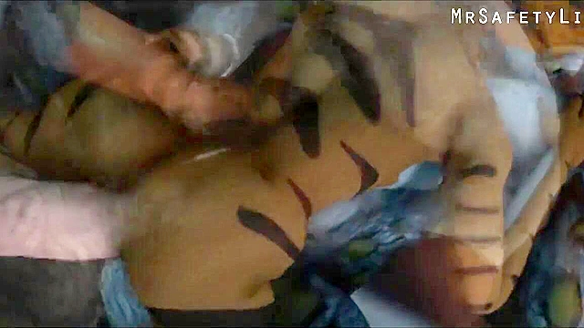 Tai Lung from Ku Fu Panda fucks master tigress