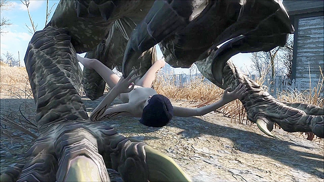 Fallout 4 Deathclaw Fucks 3d teen Missionary