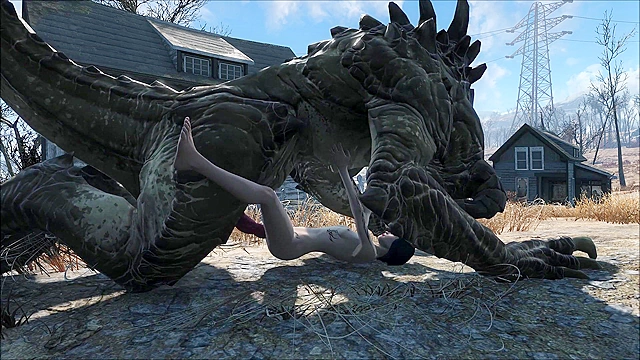 Fallout 4 Deathclaw Fucks 3d teen Missionary