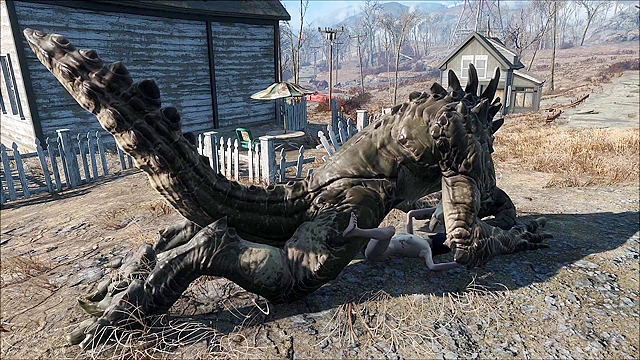 Fallout 4 Deathclaw Fucks 3d teen Missionary