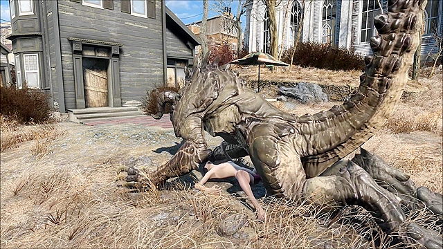 Fallout 4 Deathclaw Fucks 3d teen Missionary