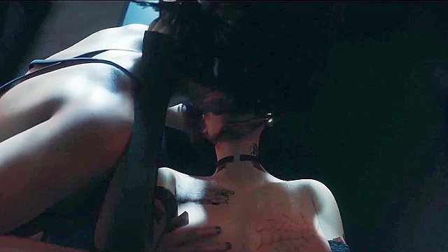 V fucks Judy and Panam in Cyberpunk 2077 3d futanari threesome