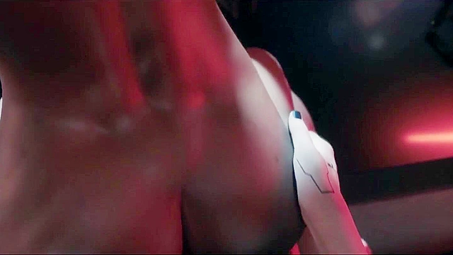 V fucks Judy and Panam in Cyberpunk 2077 3d futanari threesome