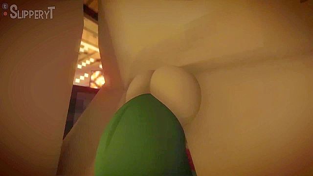 Jenny from Minecraft fucked by zombie and iron golem