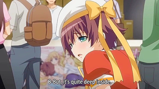 Eroge! Make Sexy Games 5 - Constipated hentai girl needs her butthole lubricated