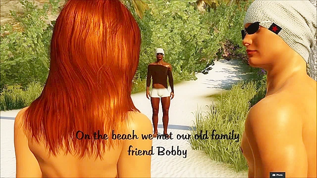 3DX The Family Friend fucks the wife with his black dick