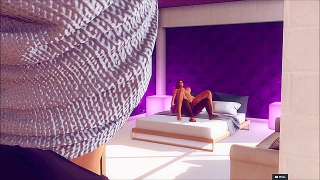 3DX The Family Friend fucks the wife with his black dick