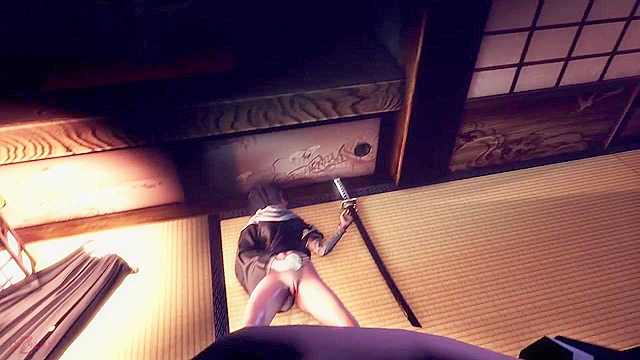 Secret Training with Bleach Rukia Kuchiki masturbating and fucking big dick