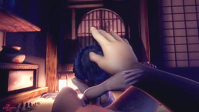 Secret Training with Bleach Rukia Kuchiki masturbating and fucking big dick