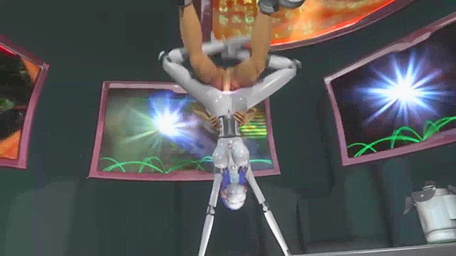 Doppleganger Zero - Powerful female robot deepthroats and dick slams