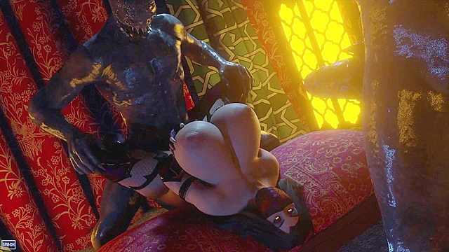 Mortal Kombat babes 3d sex compilation