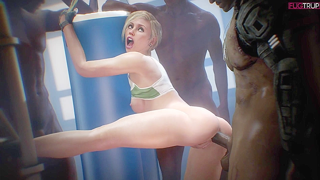 Mortal Kombat babes 3d sex compilation