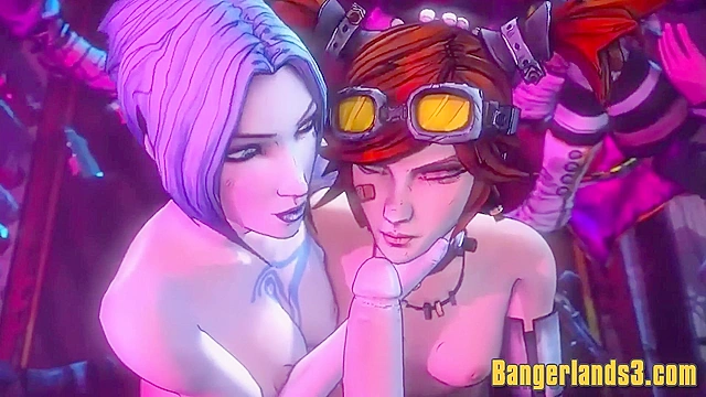 Moxxi from Borderlands gets her tight asshole fucked raw and uncensored