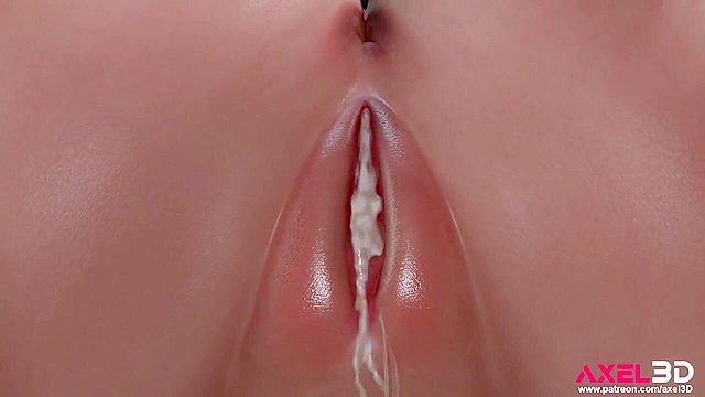 Animated Tifa lockheart gets multiple creampies in dirty bathroom