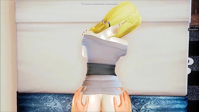 Grandma Tsunade works a cock with her big tits then lays back for a deep fuck