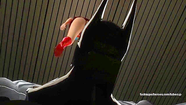 Soopergirl to the Rescue - Supergirl takes all of batman's beefy dick