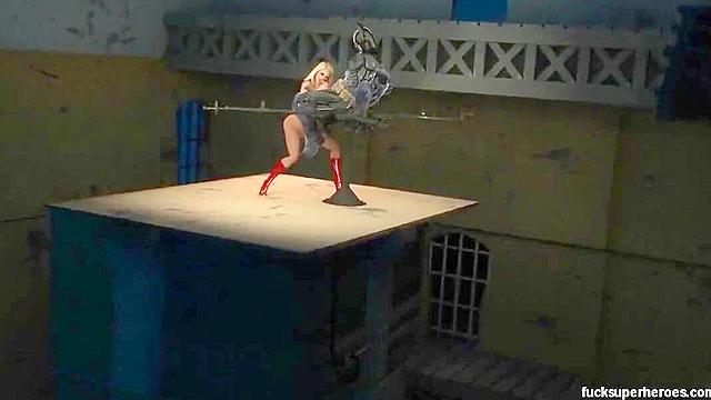 Soopergirl to the Rescue - Supergirl takes all of batman's beefy dick