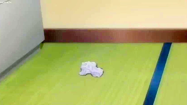 Sweet Home 1 - Busty anime redhead gets fucked with dildo in her ass