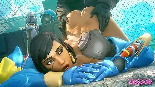 Hot babes of overwatch give handjobs and blowjobs