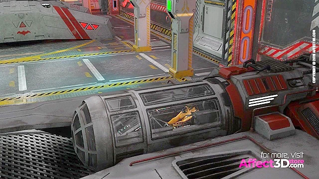 Rendezvous at Beta Cebturi 2 - Futa girls anal fuck busty 3D alien