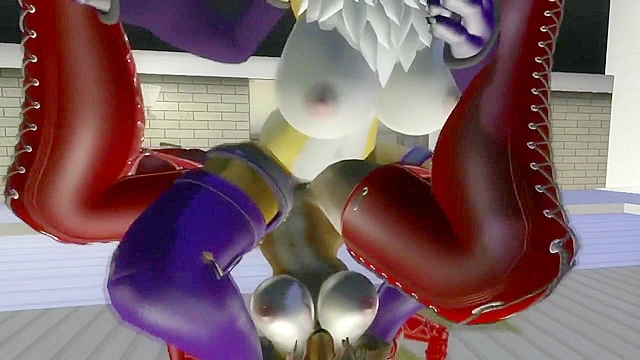 A couple of furries start yiffing each other until they both cum