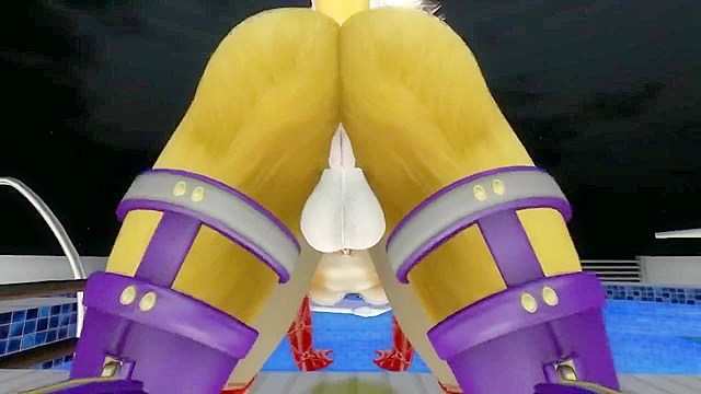 A couple of furries start yiffing each other until they both cum