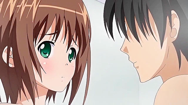 Lucky Draw Triangle ~ Futaba Head Over Heels - Cute anime schoolgirl gets a dick up her ass