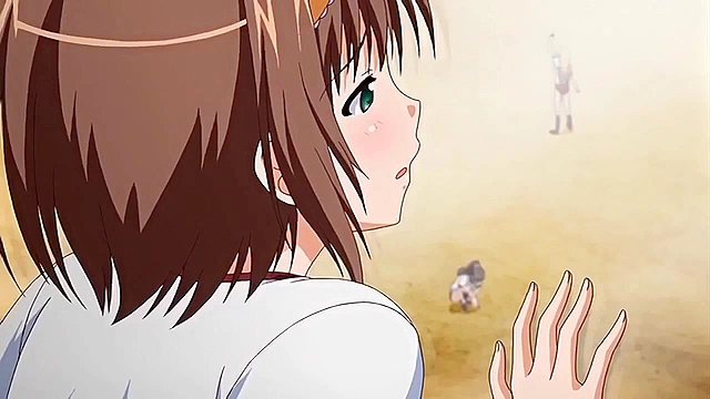 Lucky Draw Triangle ~ Futaba Head Over Heels - Cute anime schoolgirl gets a dick up her ass