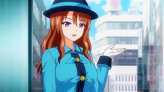 Punishment 2 ep2 - Busty hentai lesbian gets her virgin asshole fucked